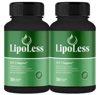 Lipo Less supplement bottles