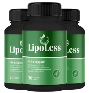 Lipo Less six bottle supply package