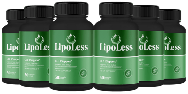 Lipo Less six bottle supply discount package